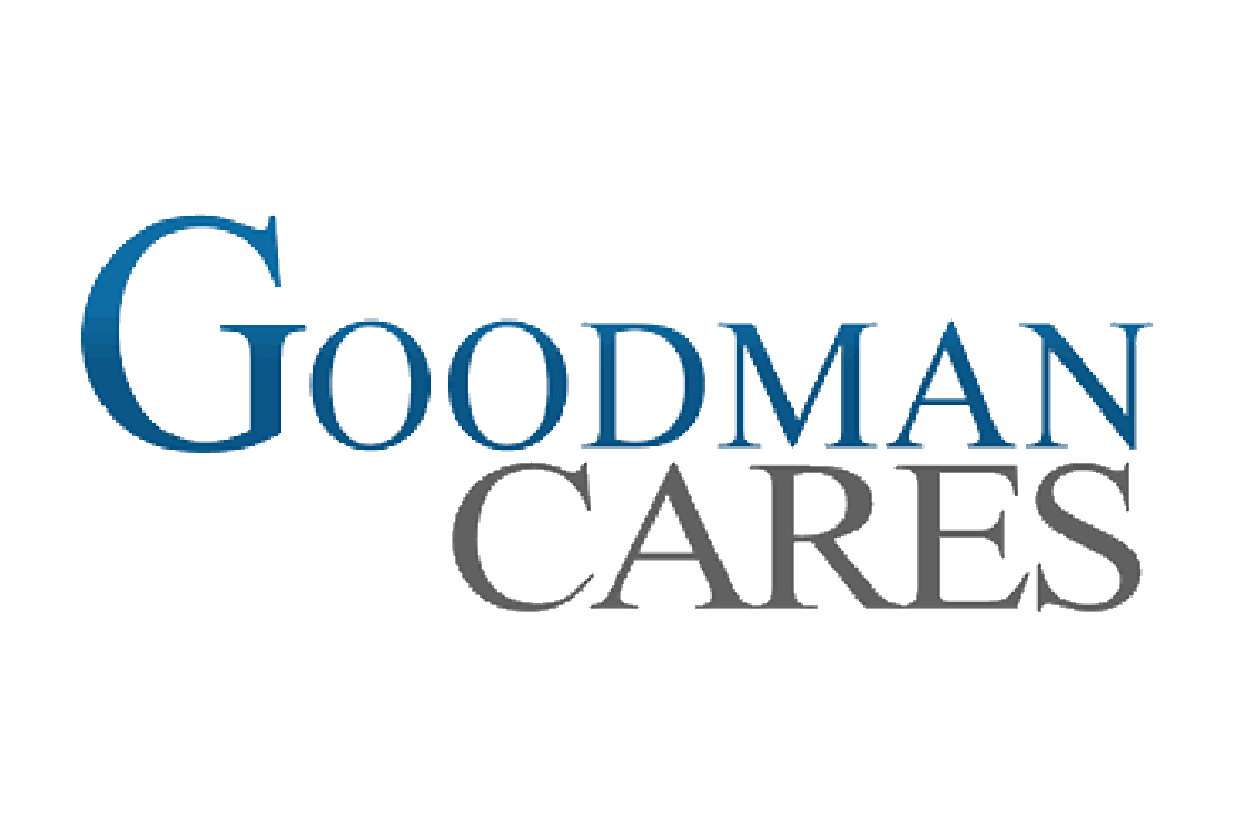 Goodman Cares logo